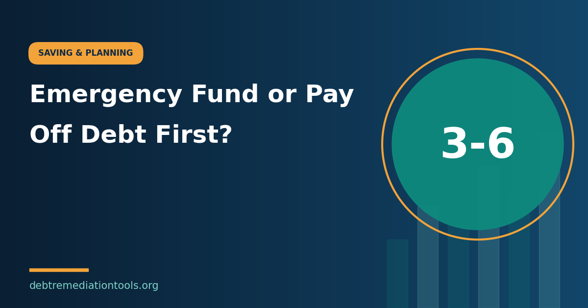 emergency-fund-vs-debt-payoff-featured